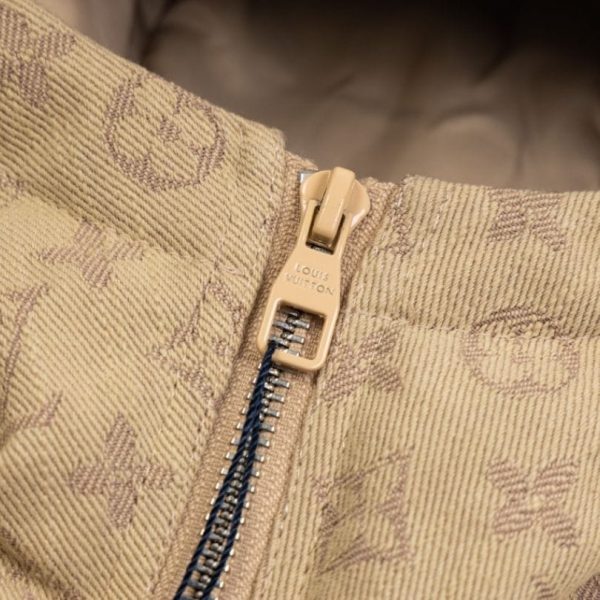 Jacket Denim Hooded Louis Vuitton Monogram LV070 - Image 11