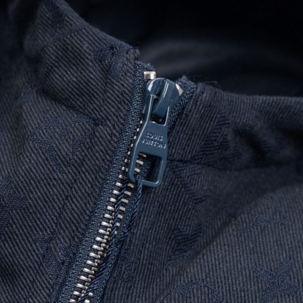 Jacket Denim Hooded Louis Vuitton Monogram LV070 - Image 12