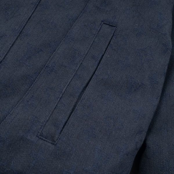 Jacket Denim Hooded Louis Vuitton Monogram LV070 - Image 16