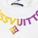 Sweatshirt Louis Vuitton Multicolor Logo LV071 - Image 5
