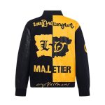 Jacket Louis Vuitton LV Malletier Black Yellow LV072 - Image 2