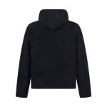 Jacket Hooded Louis Vuitton Monogram Quilted Black LV073 - Image 2