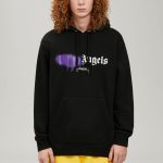 Hoodie Palm Angels London Sprayed PA002 - Image 3