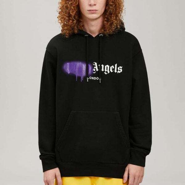 Hoodie Palm Angels London Sprayed PA002 - Image 3