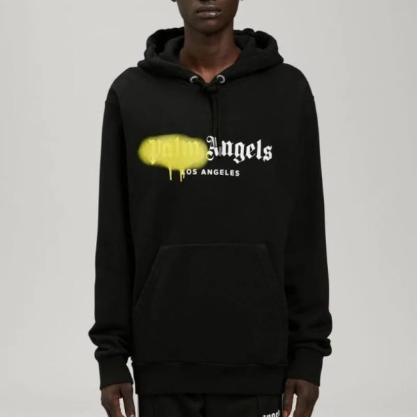 Hoodie Palm Angels Los Angeles Sprayed PA003 - Image 3