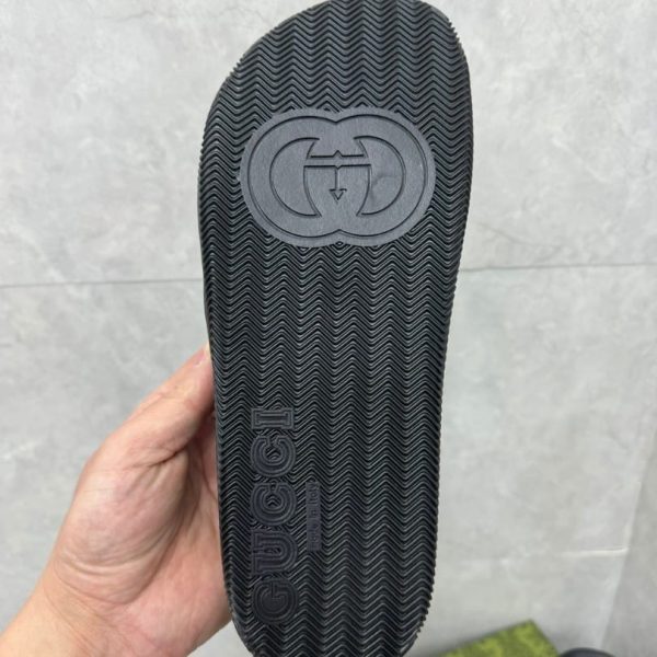 Slides Gucci Slide with Web Ribbon GC134 - Image 9