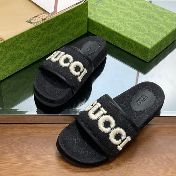 d117290_16905-1.jpg Slides Gucci GG with Signature Strap GC136 - Image 1