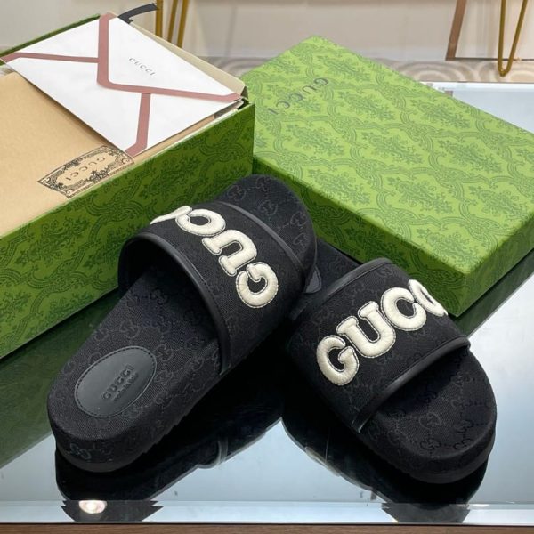 Slides Gucci GG with Signature Strap GC136 - Image 5