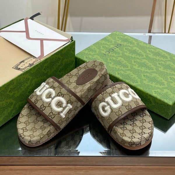 d117328_16850-1.jpg Slides Gucci Flower Retro GC137 - Image 1