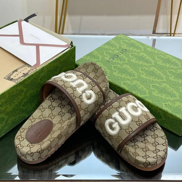 Slides Gucci Flower Retro GC137 - Image 3