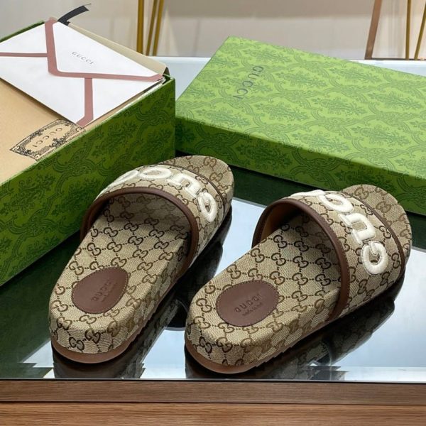 Slides Gucci Flower Retro GC137 - Image 6