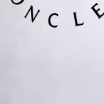 T-shirt Moncler White Logo Crewneck MCL028 - Image 3