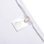 T-shirt Moncler White Logo Crewneck MCL028 - Image 8