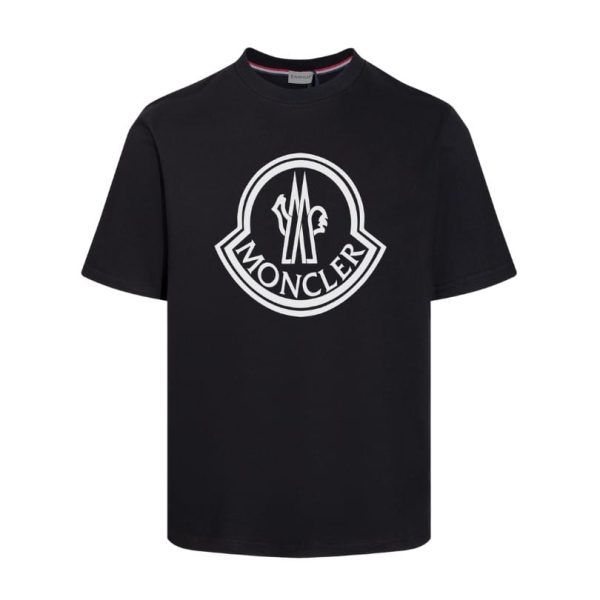 d117491_23153-1.jpg T-shirt Moncler Black Logo MCL029 - Image 1