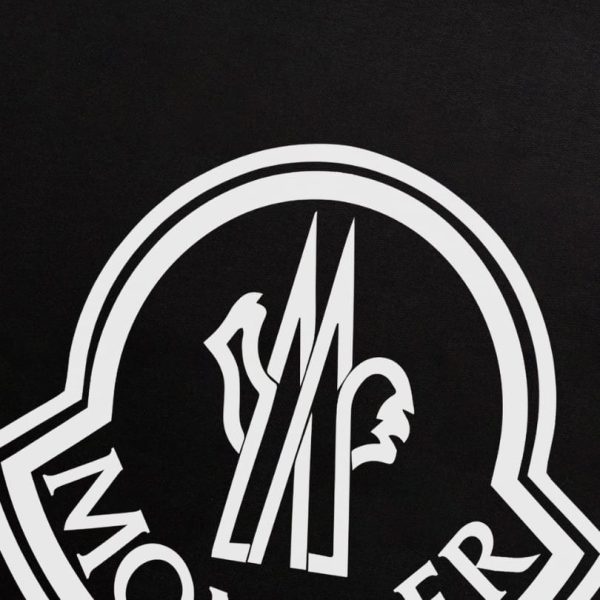 T-shirt Moncler Black Logo MCL029 - Image 3