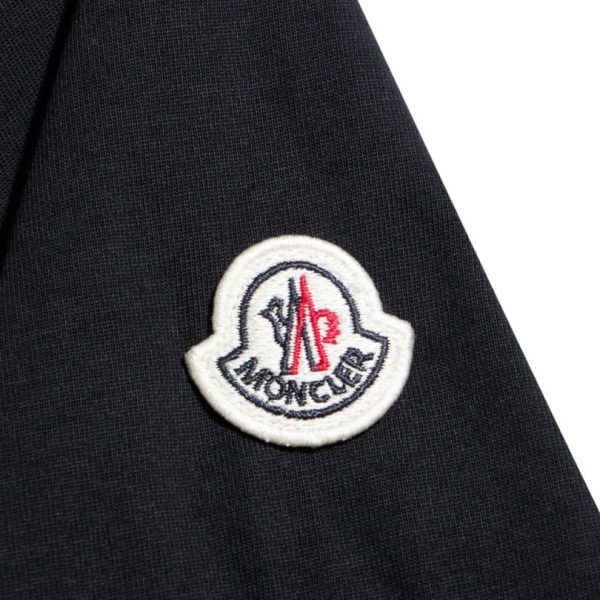 T-shirt Moncler Black Logo MCL029 - Image 4