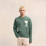 Sweater Ami Paris Ami de Coeur crew neck AMP001 - Image 3