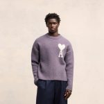 Sweater Ami Paris Ami de Coeur crew neck AMP001 - Image 4