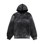 Hoodie Supreme Washed Black SP066