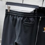 Set Louis Vuitton LV Black Tracksuit LV075 - Image 6
