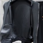 Set Louis Vuitton LV Black Tracksuit LV075 - Image 9