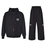 Set Balenciaga Logo Track Jacket and Hoodie BL078
