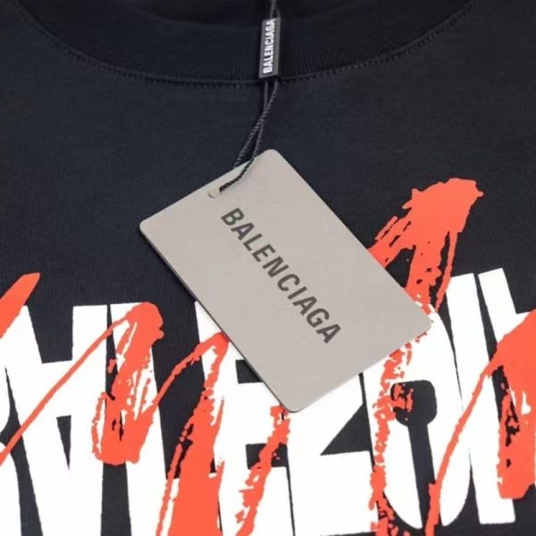 T-shirt Balenciaga Paris Graphic BL079 - Image 9