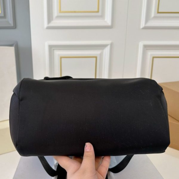 Backpack Prada Black Nylon with Drawstring Closure PD059 - Image 9