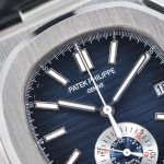 Patek Philippe Nautilus Chronograph Black Leather PTP007 - Image 3
