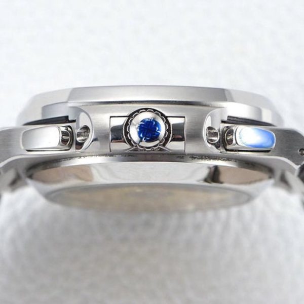 Patek Philippe Nautilus Chronograph Black Leather PTP007 - Image 4