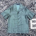 Set Louis Vuitton LV Monogram Shirt & Shorts LV079 - Image 2