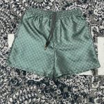 Set Louis Vuitton LV Monogram Shirt & Shorts LV079 - Image 3