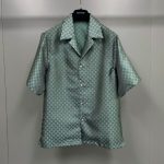 Set Louis Vuitton LV Monogram Shirt & Shorts LV079 - Image 6