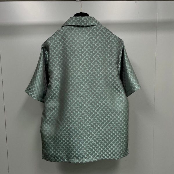 Set Louis Vuitton LV Monogram Shirt & Shorts LV079 - Image 8