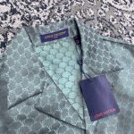 Set Louis Vuitton LV Monogram Shirt & Shorts LV079 - Image 16