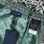 Set Louis Vuitton LV Monogram Shirt & Shorts LV079 - Image 17