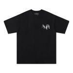 Amiri Logo Black/White T-Shirt AM003