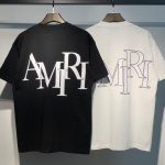 Amiri Logo Black/White T-Shirt AM003 - Image 5