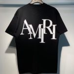 Amiri Logo Black/White T-Shirt AM003 - Image 10