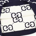 Sweater Gucci Monogram Knit Navy GC101 - Image 2