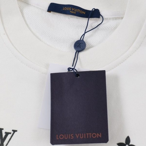 Sweatshirt Louis Vuitton White LV115 - Image 4