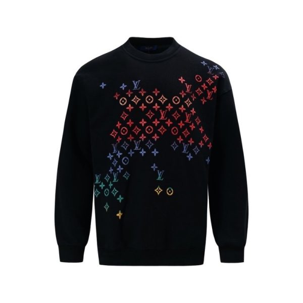 d120845_18889-1.jpg Sweatshirt Louis Vuitton Black LV116 - Image 1