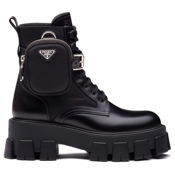 d125372_2975-1.jpg Boot Prada Moonlith leather boot with bag detail PD066 - Image 1