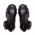 Boot Prada Moonlith leather boot with bag detail PD066 - Image 4