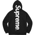 Hoodie Supreme satin-appliqué “Grey” SP066