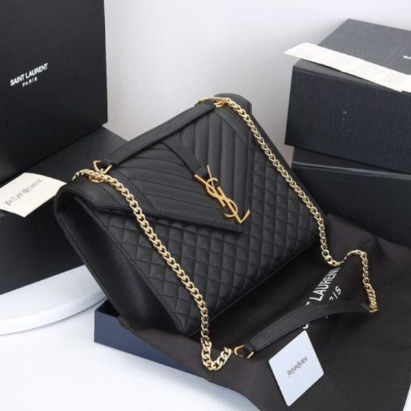 Shoulder Bag Yves Saint Laurent Monogram Satchel Envelope YSL005 - Image 3