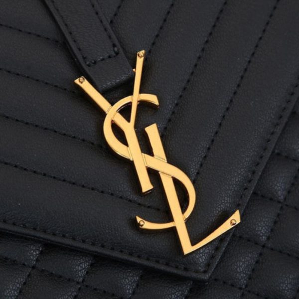 Shoulder Bag Yves Saint Laurent Monogram Satchel Envelope YSL005 - Image 4