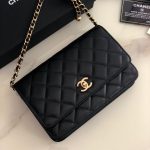 Shoulder Bag Chanel WOC Lambskin CN002