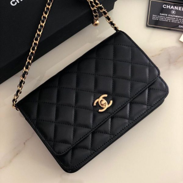 d128051_16535-1.jpg Shoulder Bag Chanel WOC Lambskin CN002 - Image 1