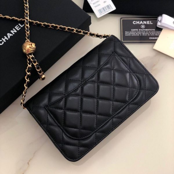 Shoulder Bag Chanel WOC Lambskin CN002 - Image 4